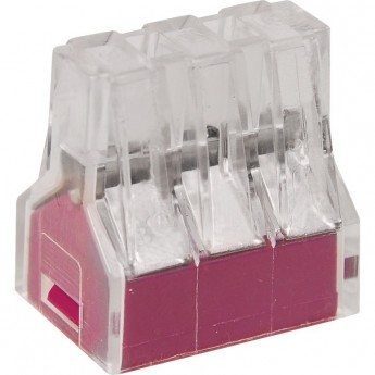 Клемма строительно-монтажная IEK СМК 773-328 (упаковка 4шт) Клемма строительно-монтажная IEK СМК 773-328 (упаковка 4шт)