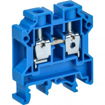 Колодка клеммная IEK CTS 10мм2 синяя Колодка клеммная IEK CTS 10мм2 синяя