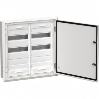 Корпус металлический IEK TITAN 5 ЩРв-72 (2х36) 630х625х130мм IP31 белый (одна дверь)