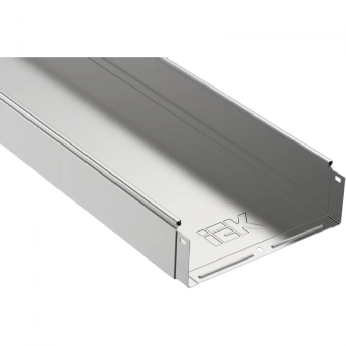 Лоток неперфорированный IEK ESCA 100х300х3000 - CLN10-100-300-3 Лоток неперфорированный IEK ESCA 100х300х3000 - CLN10-100-300-3