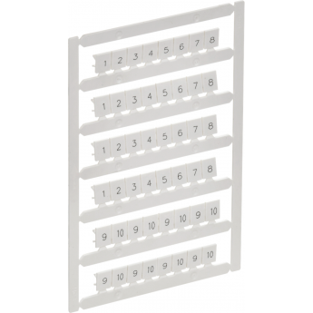 Маркер IEK ARMAFIX AF-CT10D-M-006-01 для CTS 6кв.мм/CP 10кв.мм "1-10"