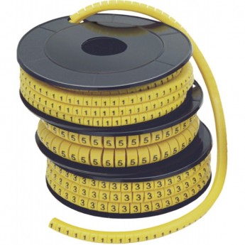 Маркер кабельный IEK МК2- 4мм символ "В" (500шт/упак) - UMK20-B