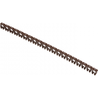 Маркер открытого типа IEK KE 4-6мм2 символ '1' (500шт/упак)