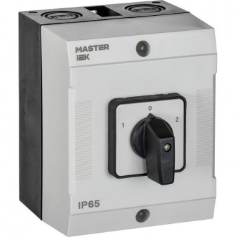 Переключатель кулачковый IEK MI-CS20-063-053 63А (сх. 53) в боксе стандартная рукоятка