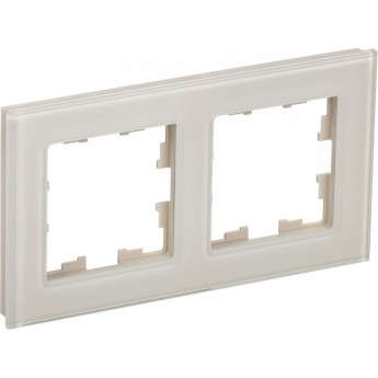 Рамка 2-м IEK BRITE РУ-2-2-БрВа