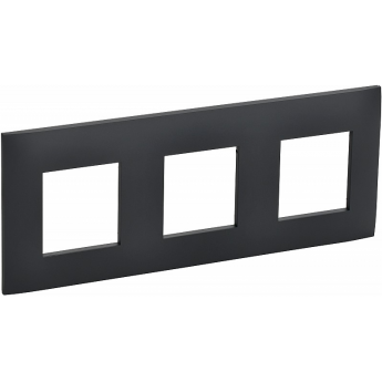 Рамка на 3 поста IEK SKANDY SK-F03G графит SK-M32-K53 Рамка на 3 поста IEK SKANDY SK-F03G графит SK-M32-K53