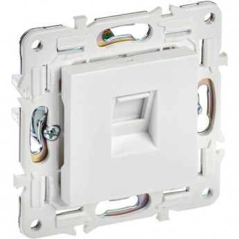 Розетка компьютерная IEK SK-K10-1-K01 RJ45 кат.5E SKANDY SK-K01W арктический белый Розетка компьютерная IEK SK-K10-1-K01 RJ45 кат.5E SKANDY SK-K01W арктический белый