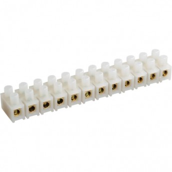 Зажим контактный винтовой IEK ЗВИ-15 н/г 4,0-10мм2 (2шт/блистер) - UZV4-015-06-2